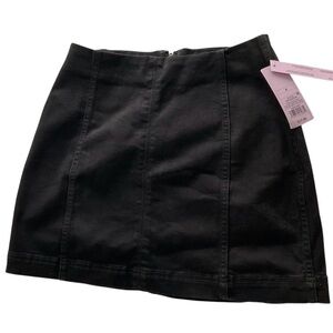 Wild Fable Target Skirt Black Zip Up Size 4 NWT